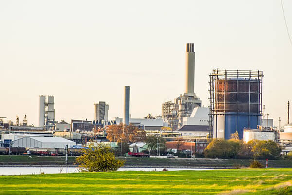 智慧工業園區的外觀